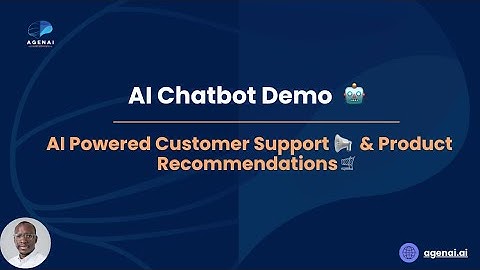📢 AI Chatbot! Demo 🤖 | AI-Powered Customer Support & Ecommerce Product Recommendation SD
