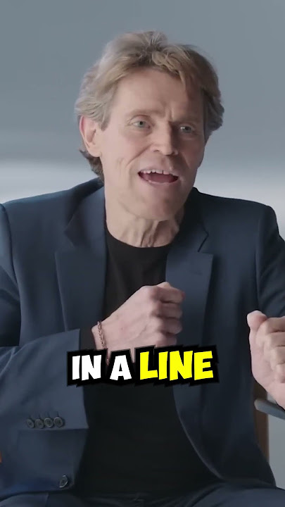 Willem Dafoe Reflects On Playing The Green Goblin In Spiderman #spiderman #shorts