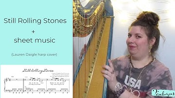 Still Rolling Stones // LAUREN DAIGLE harp cover