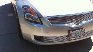 Nissan Altima Chrome Billet Grille Top & Bottom Work In Progress Part 5