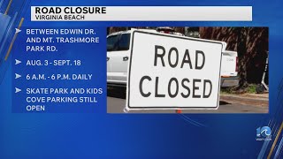 Virginia Beach officials announce South Boulevard daytime closures