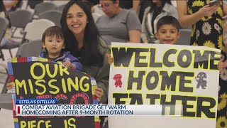 Fort Bliss troops return from overseas