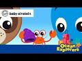 Organizing Size with a Hermit Crab Song | NEW Ocean Explorers | Baby Einstein Toddler Kids Cartoons
