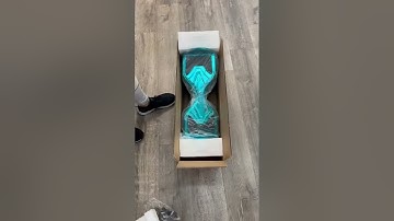 Unboxing the SISIGAD A26 Hoverboard in Blue Chrome