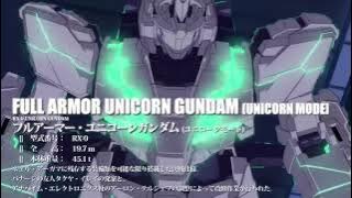 0096 Mobile Suit Gundam Unicorn 'All Mobile Suits Mobile Armor Complete'