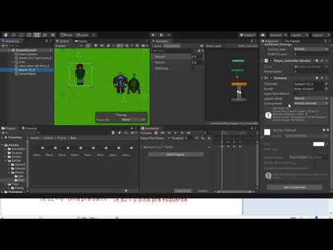 Unity 2d Movimentar com Mouse click - RPG - YouTube