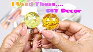 I Used This For Two Beautiful Crystal Mirror Ideas For Your Home #diycrafts #diy #craft #shortvideo