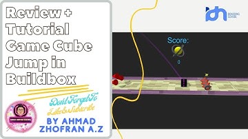 Review + Tutorial My Game in Buildbox Name is Cube jump