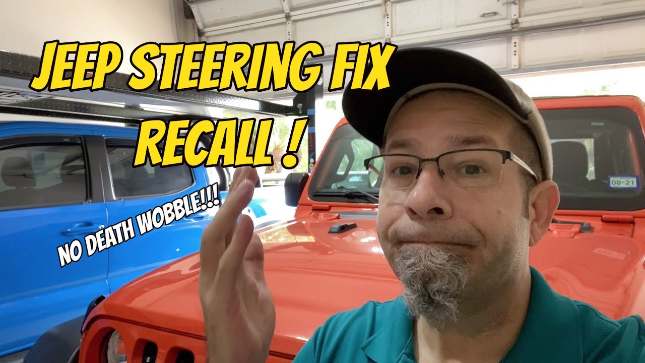 Jeep Steering Fix Recall | No Death Wobble - YouTube