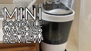 Mini Portable Washing Machine Review From Amazon