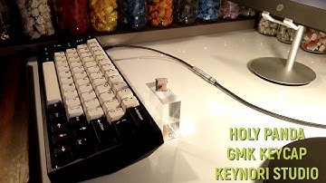 Holy Panda Switch Typing Sounds ASMR, ABS GMK Keycap