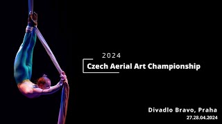 Kristýna Bartoníčková, Viola Krobotová - Aerial Silks duo K+J - CZECH AERIAL ART CHAMPIONSHIP 2024