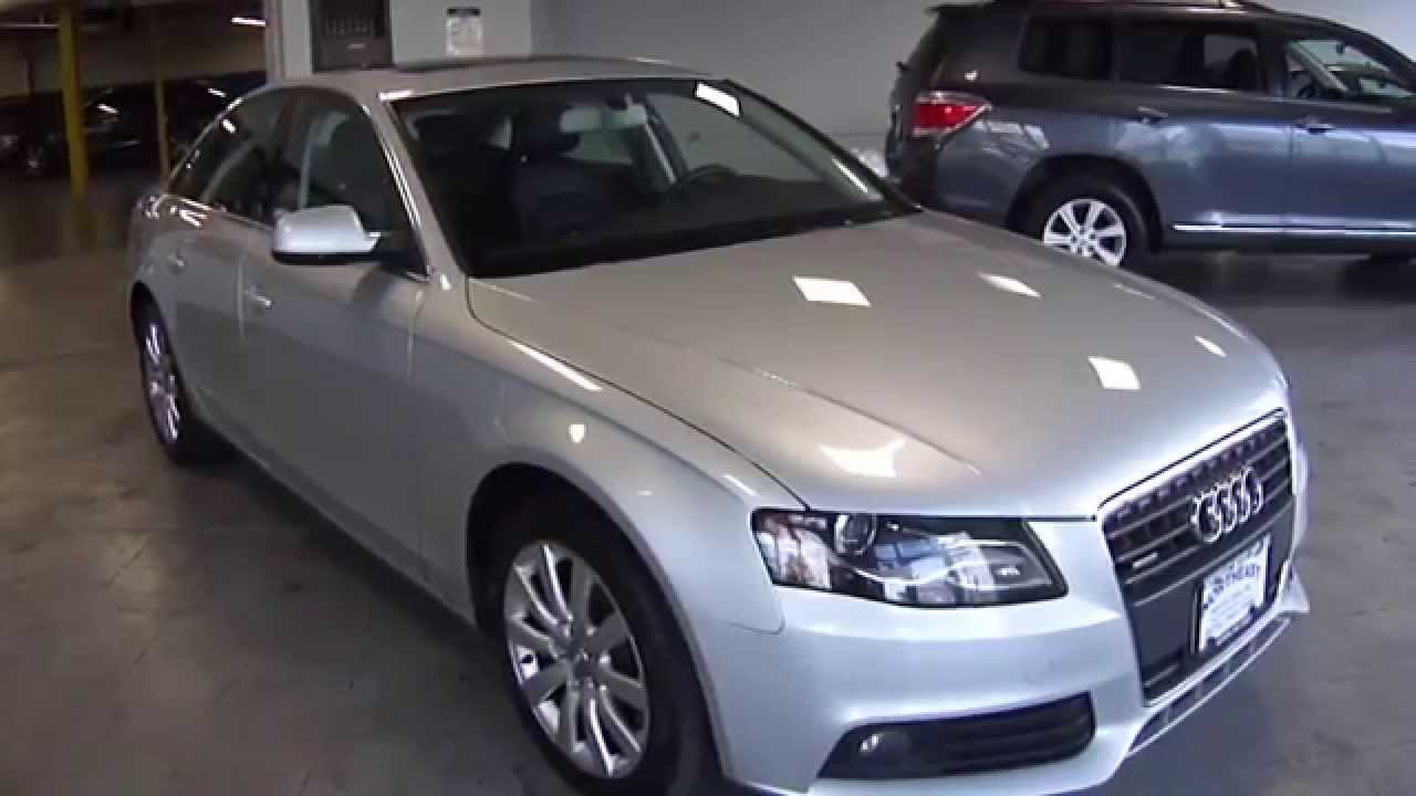 9033 2010 Audi A4 2 0tq Awd Silver Northeast Motor Cars Nj