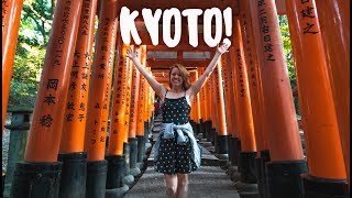 Most BEAUTIFUL SHRINE IN KYOTO! + Exploring Bamboo Forest 😍
