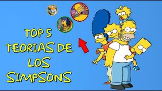 TOP 5 Teorias Mas LOCAS de Los SIMPSONS #lossimpson #sabiasque #series