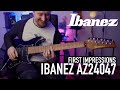 Ibanez AZ24047 First Impressions