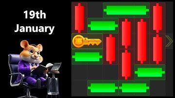 19th January 2025 🔴Live Hamster Kombat Daily Mini-Game Puzzle Solved 100% #hamstercombat #minigame