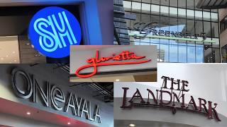 Walking Through Five Malls In Makati Metro Manila