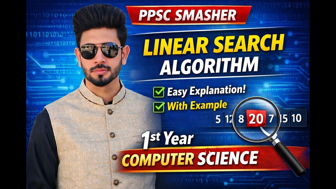 Linear Search Algorithm Explained | 1st Year Computer Science | With ...