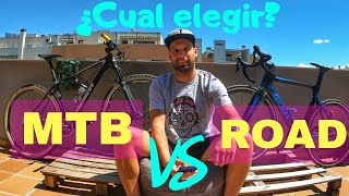 Ciclismo CARRETERA vs MTB. ¿Cual elegir?