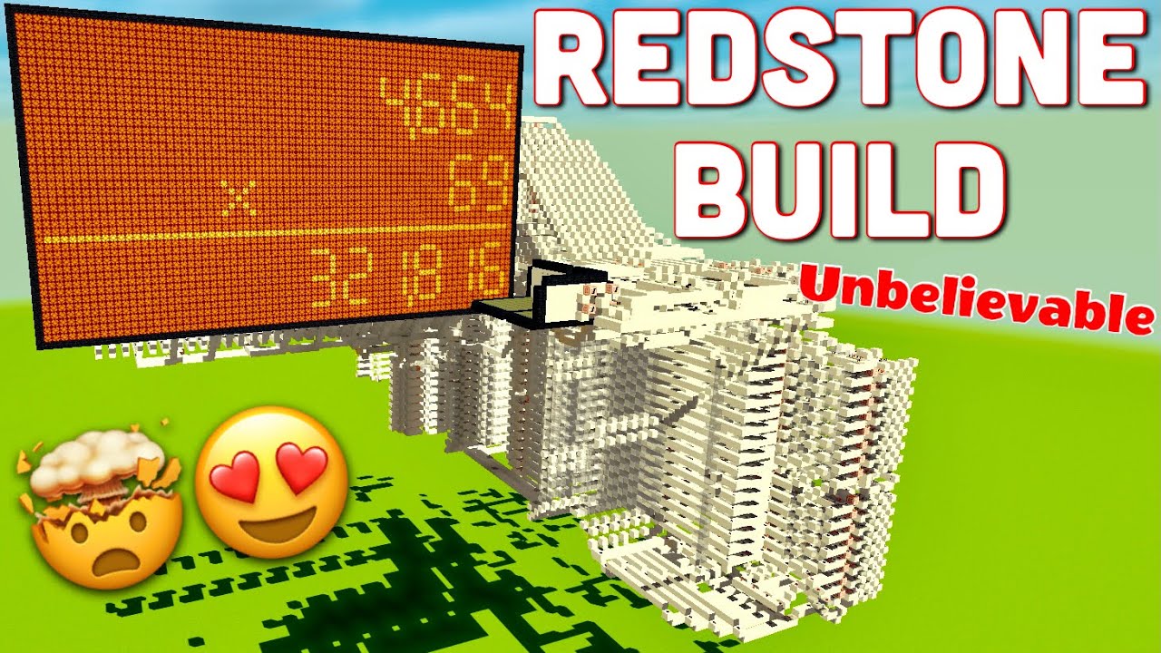 My First Redstone Calculator : r/Minecraft