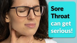 Tonsillar Abscess: could be from untreated sore throat