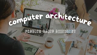 computer architecture (problem based assessment) PBA