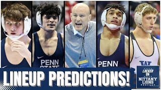 Early predictions for the Penn State wrestling 2024-25 starting lineup