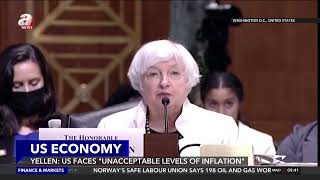 Yellen: US faces "unacceptable levels of inflation"