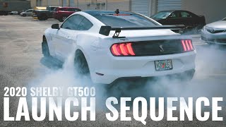 The 2020 Shelby GT500 Launch Sequence: Line Lock/Burnout & Launch Control EXPLAINED!