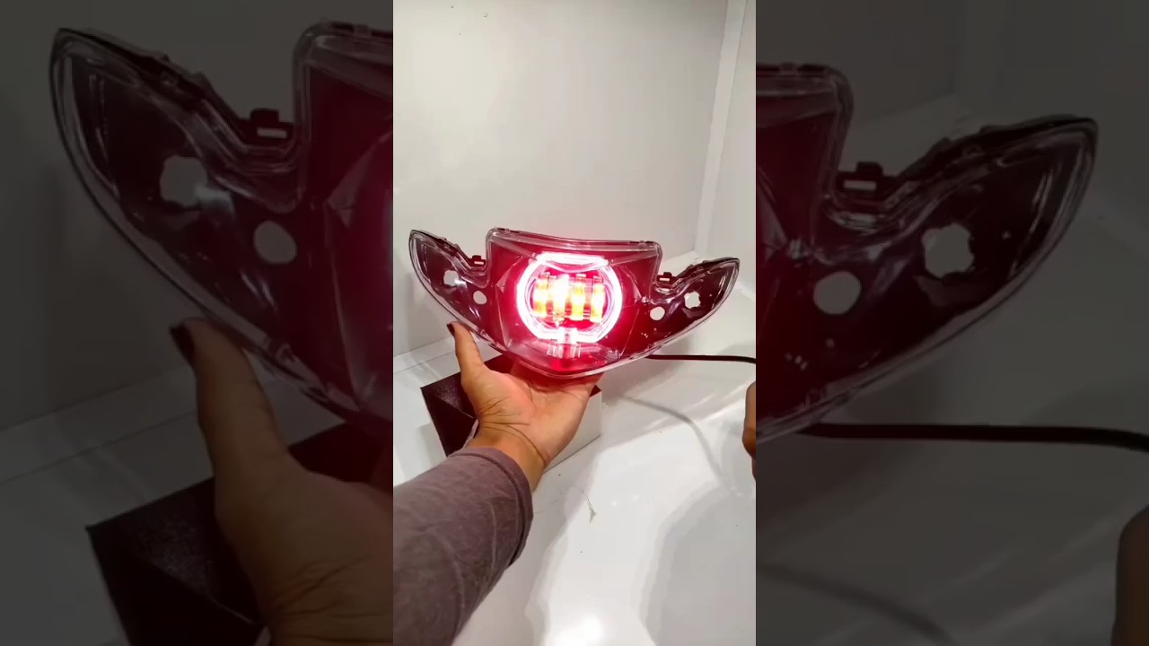 lampu depan vega r new ala ala biled daymaker set reflektor