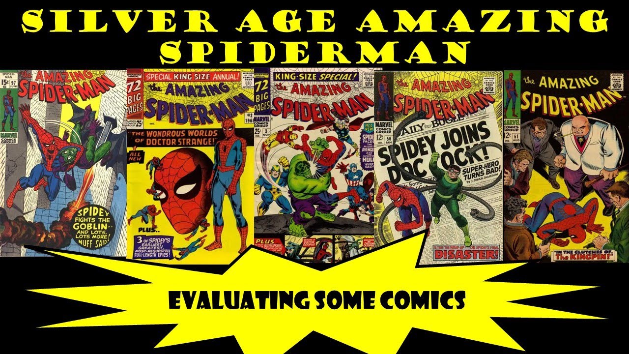 Silver Age AMAZING Spider Man Comic Books Learning To Evaluate Before silver-age-amazing-spider-man-comic-books-learning-to-evaluate-before