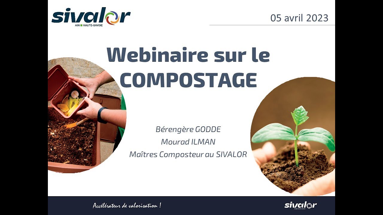 Webinaire sur les techniques du compostage