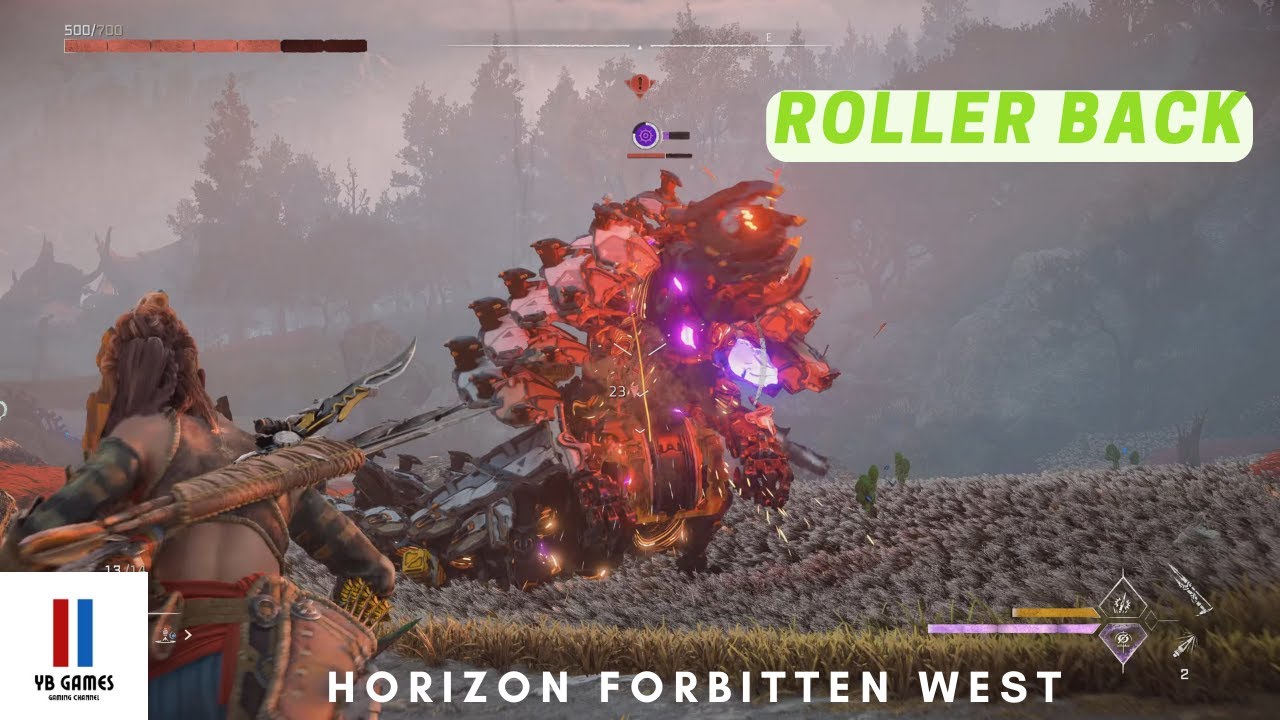 Horizon Forbidden West Roller back gameplay - YouTube