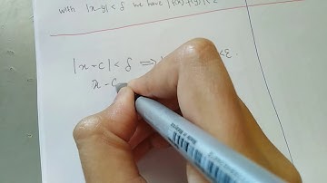 MTH3101-Continuous VS Uniformly Continuous Function