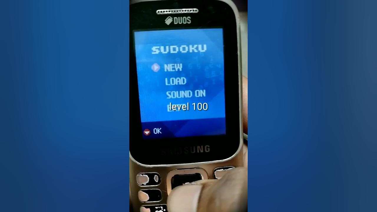 Sudoku level 100 in Samsung Mobile,🔥💥🔥 😯😍👌👍 - YouTube