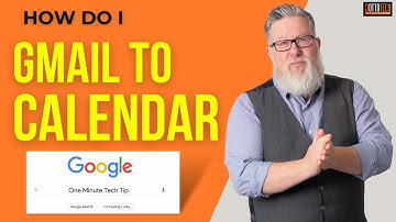 How to turn an Email into a Calendar Event 2025