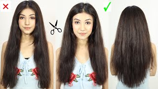 How I Layer Cut At Home In long Layers | Best DIY Haircut For Girls -  thptnganamst.edu.vn