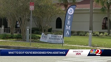 FEMA representative shares reasons why applications could be denied