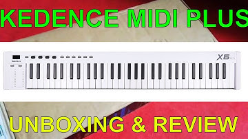 Kadence Midi Plus 61 keyboard Unboxing