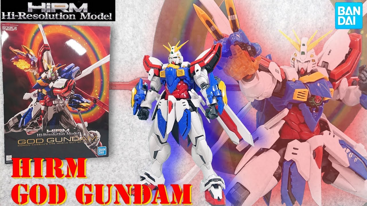 ガンプラ 組み立て 解説 ハイレゾリューションモデル 1 100 ゴッドガンダム Gunpla Hirm 1 100 God Gundam Youtube