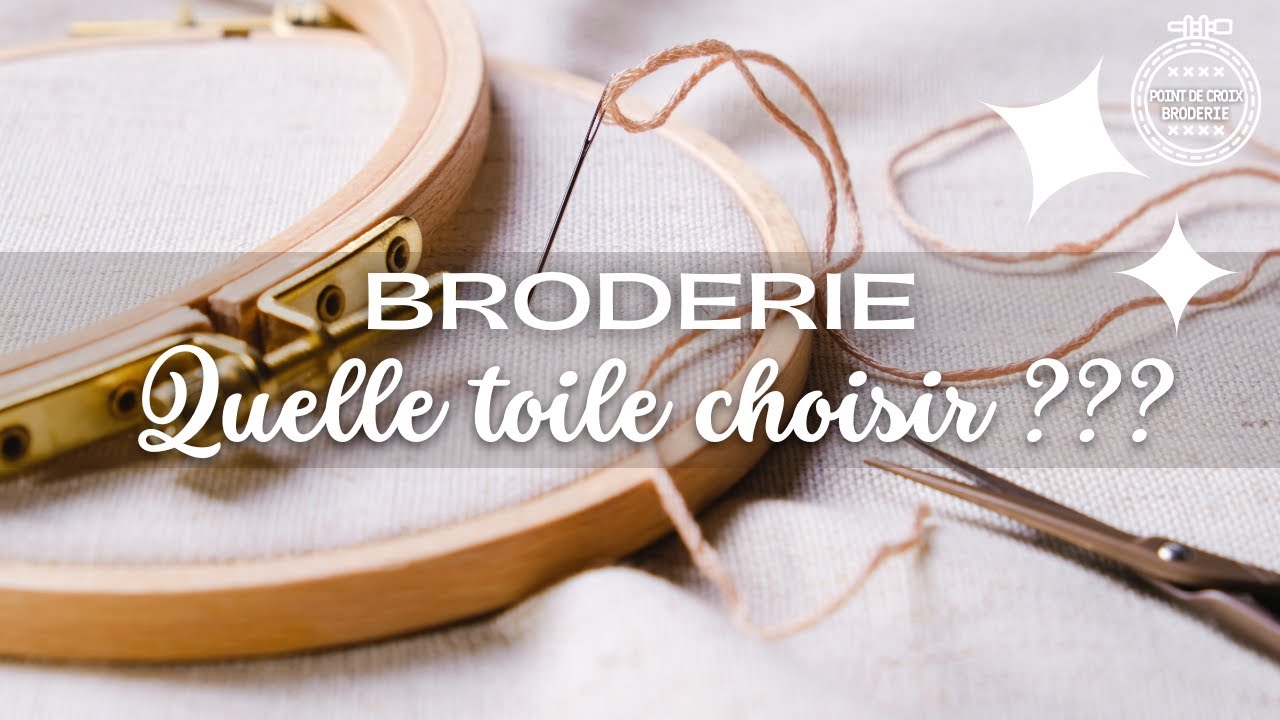 POINT DE CROIX, POINTS COMPTES, BRODERIE 