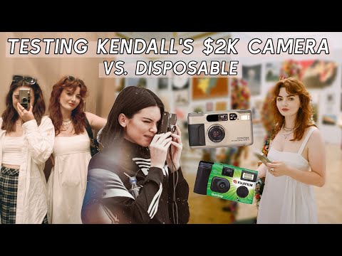 $2000 VS $20: Is Kendall Jenner's Camera Worth The Money? ? Lucy Moon