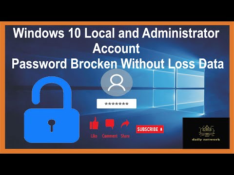 how to reset password in windows 10 without losing data