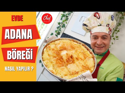 Dilim Dilim NEFİS LEZZET BOL PEYNİRLİ 🧀🧀 Adana Böreği Nasıl Yapılır ? - Chef Oktay Usta