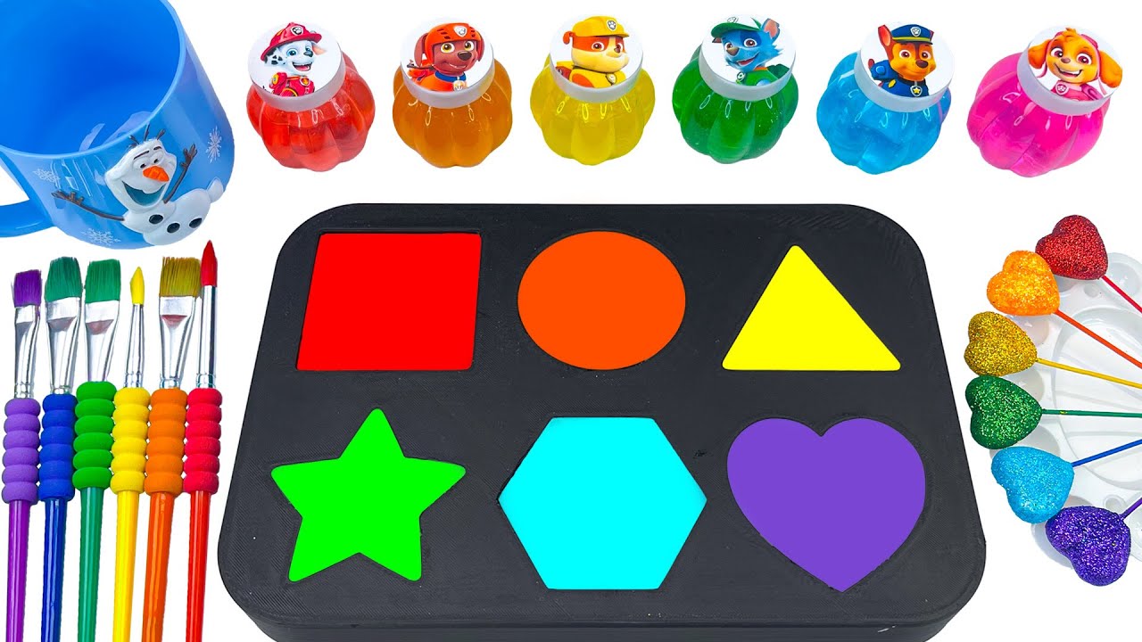 Satisfying Video | DIY Super Cute Glitter Bridge from Plastic - Super Sticky Slime | Sounds ASMR