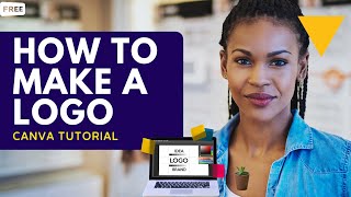 How to Make a Logo for FREE | Canva Tutorial