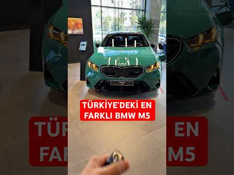 TÜRKİYE’DE  EN FARKLI TEK M5 2025
