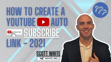 How To Create a Youtube Auto Subscribe Link - 2021