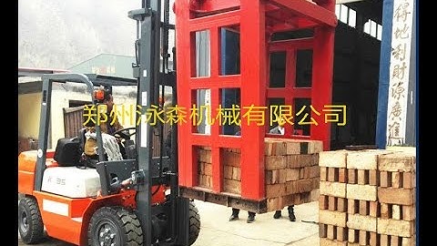 Automatic brick/ block stacking machine +86 15981892134